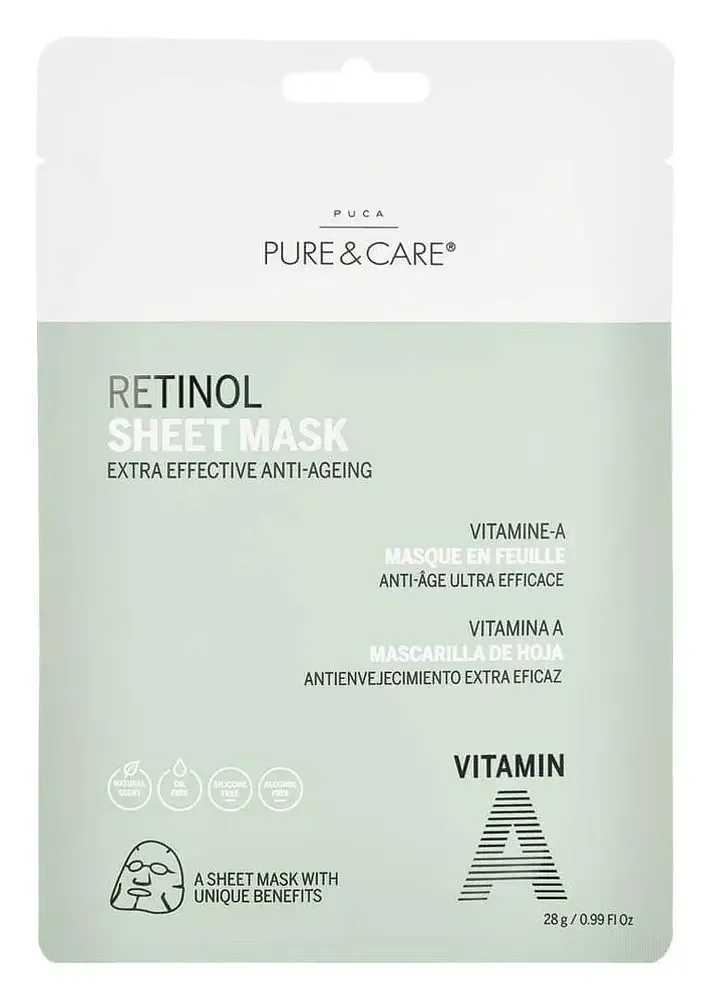 Puca – Pure & Care Retinol Sheet Mask