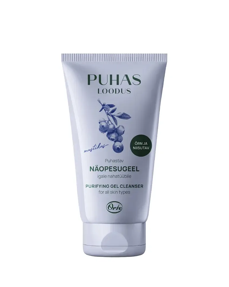 Puhas Loodus Blueberry Purifying Gel Cleanser