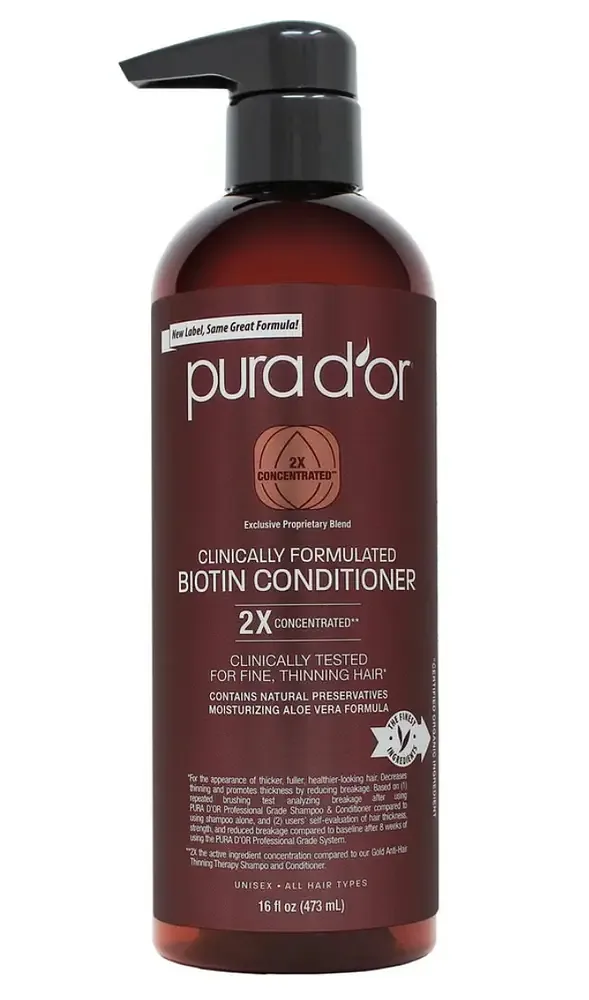 Pura D'or Clinically Formulated Biotin Conditioner