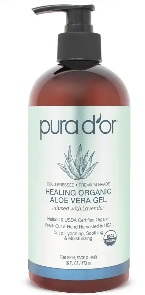 Pura D'or Healing Organic Aloe Vera Gel