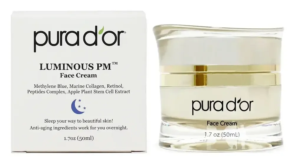 Pura D'or Luminous PM Face Cream