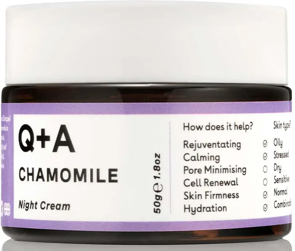 Q + A Chamomile Night Cream