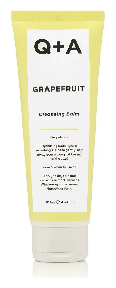 Q + A Grapefruit Cleansing Balm