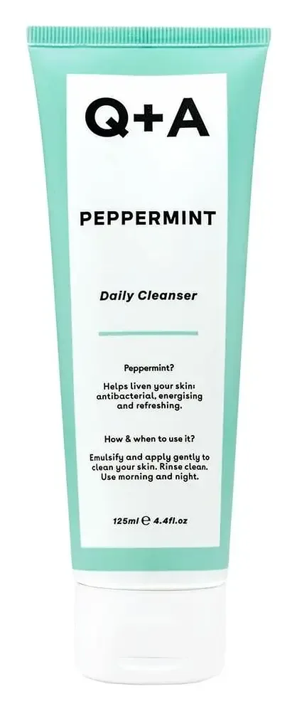 Q + A Peppermint Daily Cleanser
