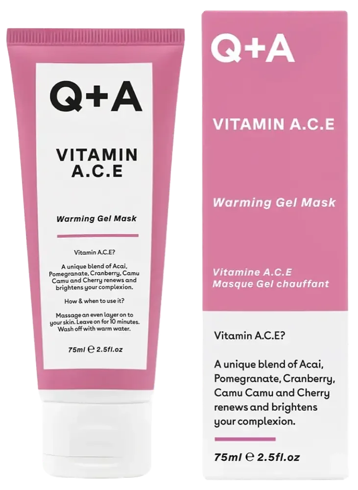 Q + A Vitamin A.C.E Warming Gel Mask