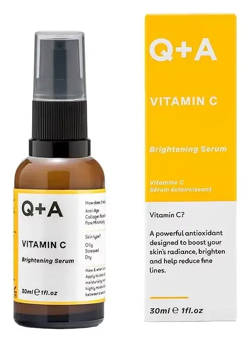 Q + A Vitamin C Brightening Facial Serum