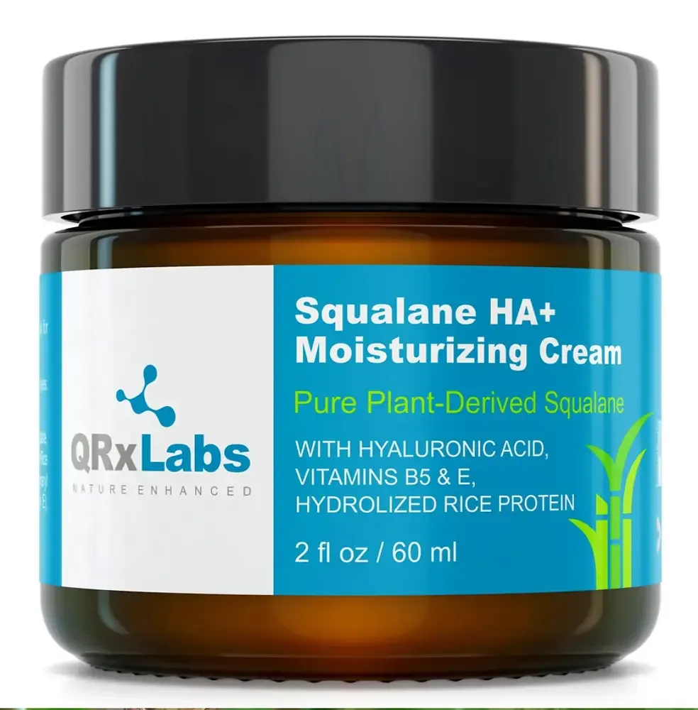 QRxLabs Squalane HA+ Moisturizing Cream