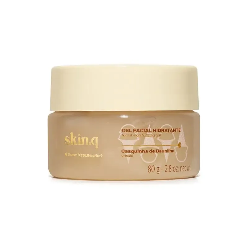 Quem Disse Casquinha De Baunilha Facial Moisturizing Gel