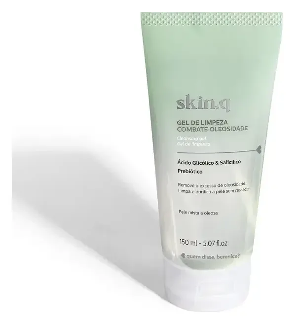 Quem Disse Gel de Limpeza Facial Combate Oleosidade