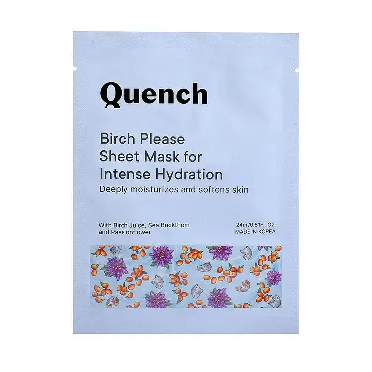 Quench Botanics Birch Please Intense Hydration Sheet Mask