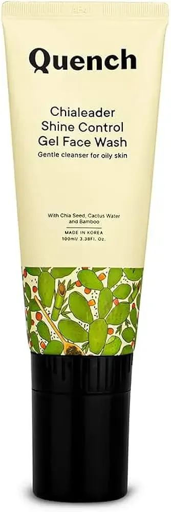 Quench Botanics Chialeader Shine Control Gel Face Wash