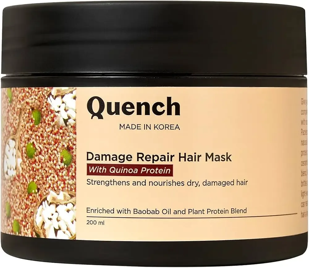 Quench Botanics Damage Repair Hair Mask With Quinoa Protein