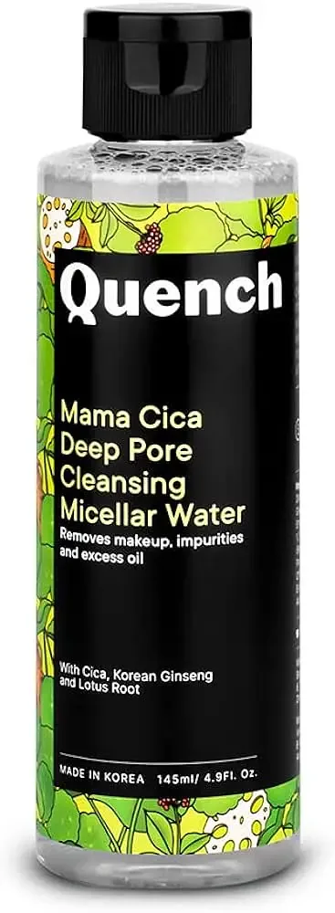 Quench Botanics Mama Cica Deep Pore Cleansing Micellar Water