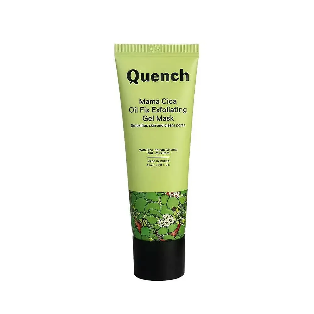 Quench Botanics Mama Cica Oil Fix Exfoliating Gel Mask
