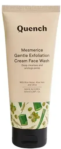 Quench Botanics Mesmerice Gentle Exfoliation Cream Face Wash