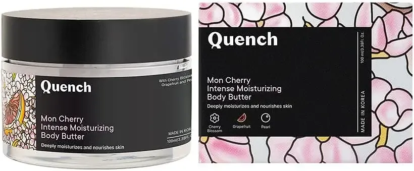 Quench Botanics Mon Cherry Intense Moisturizing Body Butter