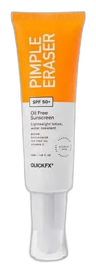Quickfx Pimple Eraser Oil Free Sunscreen With SPF 50+