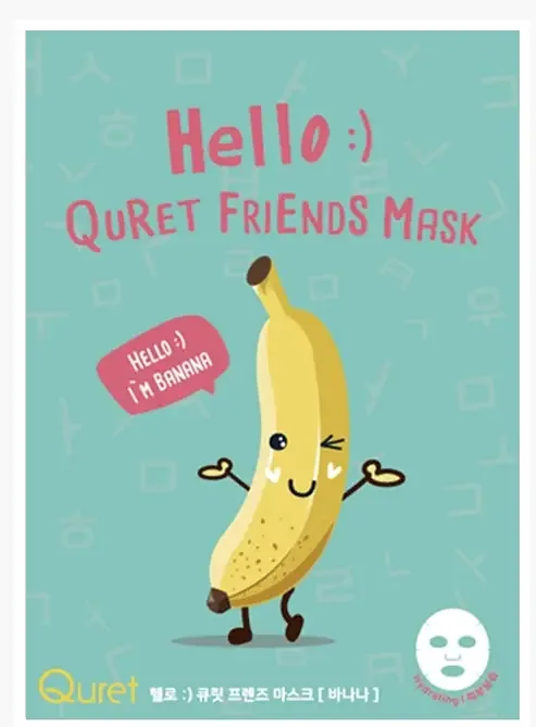 QURET Hello! Friends Mask