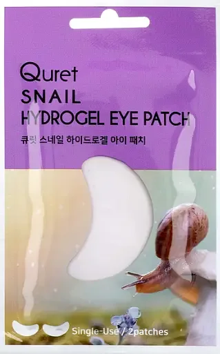 QURET Snail Hydrogel Eye Patch