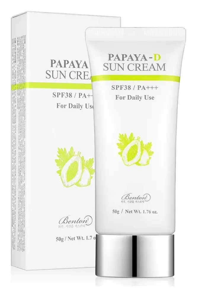 BENTON Papaya D-Sun Cream SPF 38/PA+++