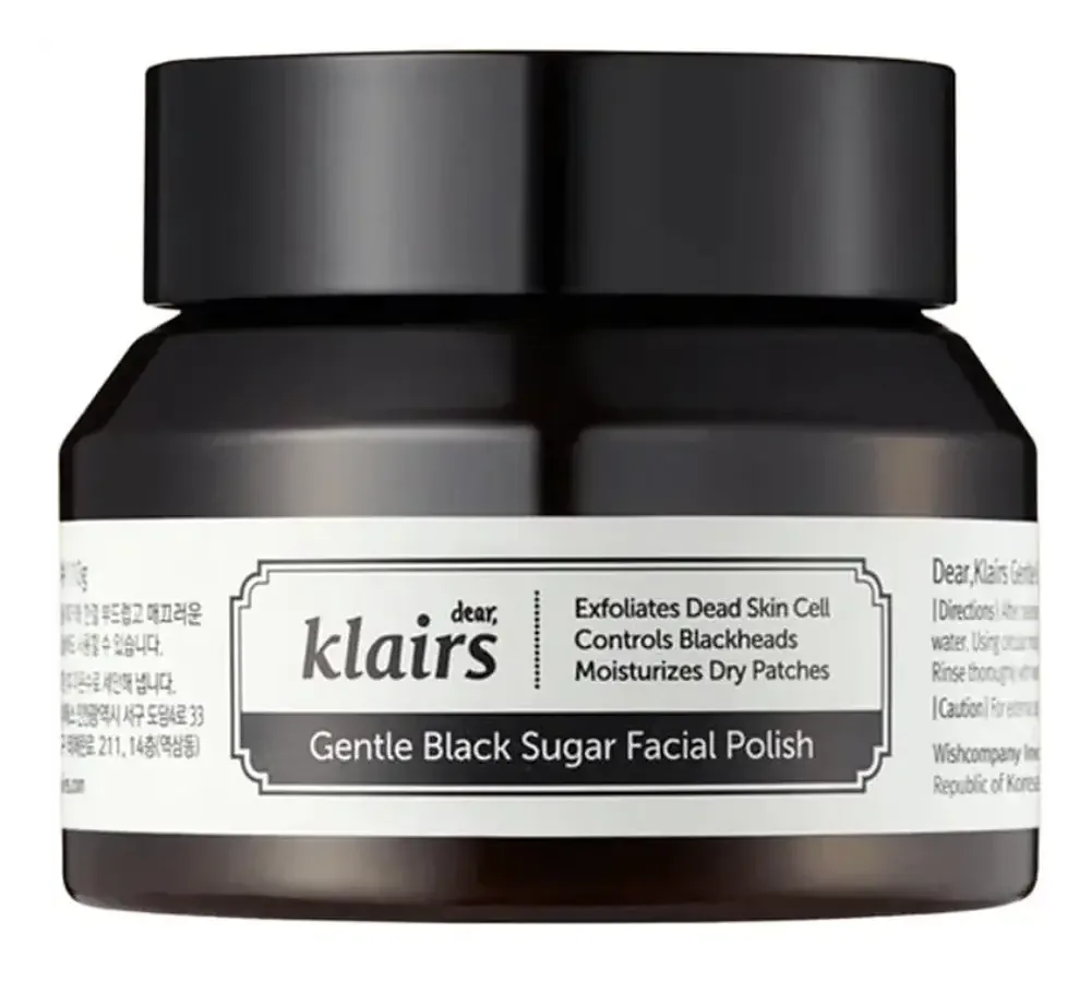 KLAIRS Gentle Black Sugar Facial Polish