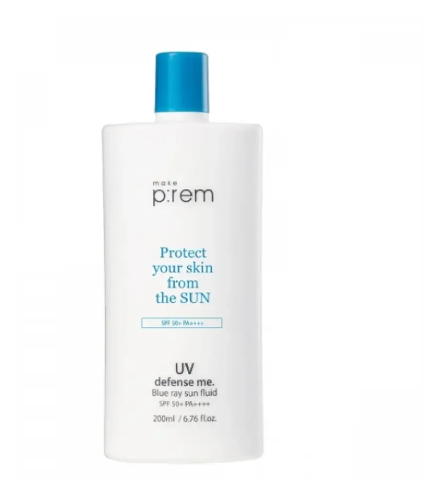 Make P:rem UV Defense Me Blue Ray Sun Fluid SPF 50