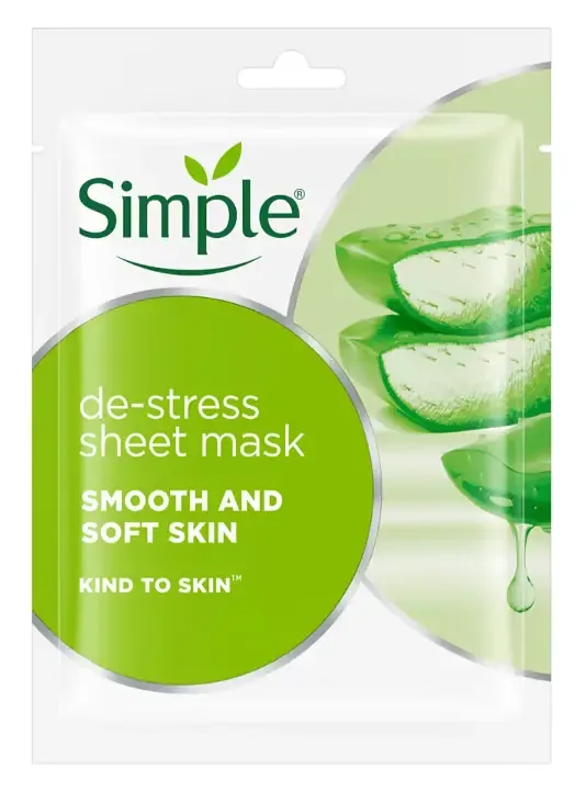 Simple Kind To Skin De-Stress Sheet Mask