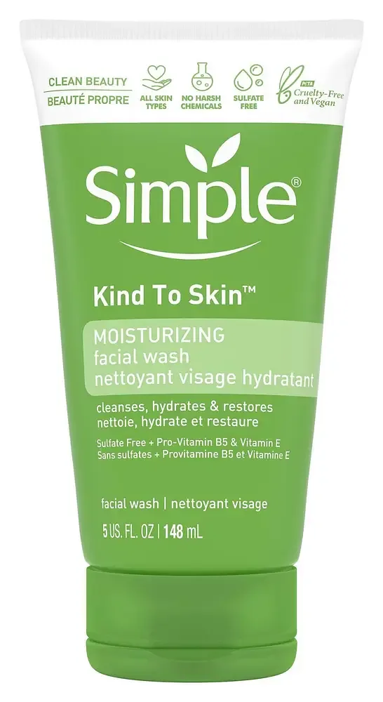 Simple Kind to Skin Moisturizing Facial Wash