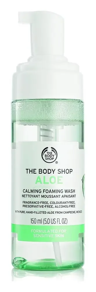 The Body Shop Share Aloe Calming Foaming Wash