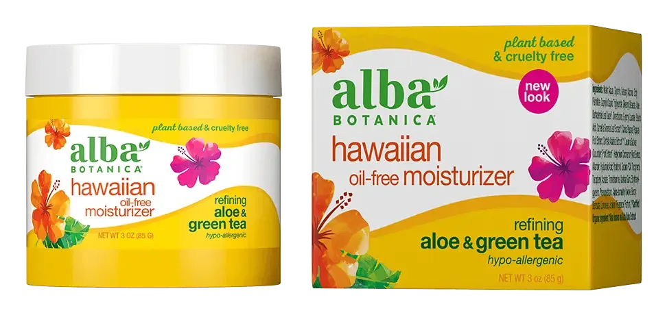 Alba Botanica Alba Botanica Hawaiian Oil-Free Moisturizer Refining Aloe & Green Tea