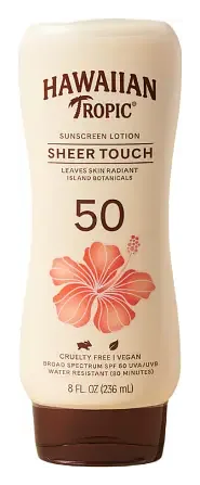 Hawaiian Tropic Hawaiian Tropic Sheer Touch Lotion Sunscreen Broad Spectrum SPF 50