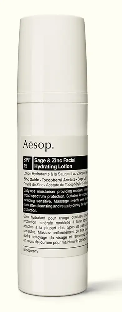Aesop Aesop Sage and Zinc Facial Hydrating Cream SPF 15