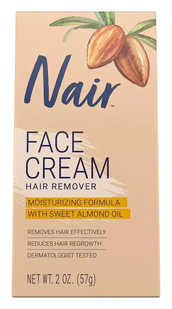 Nair Nair Moisturizing Face Cream Hair Remover