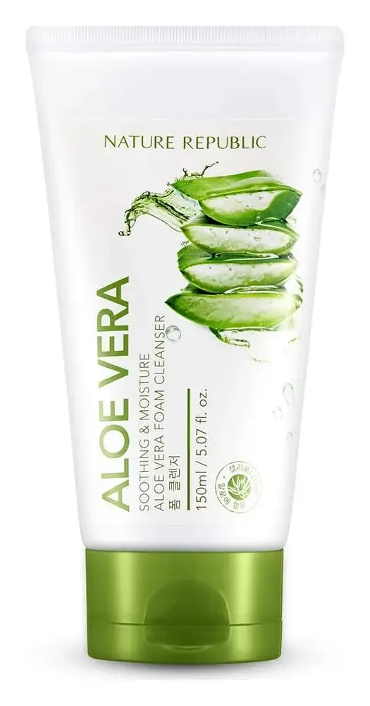 NATURE REPUBLIC NATURE REPUBLIC Soothing & Moisture Aloe Vera Foam Cleanser