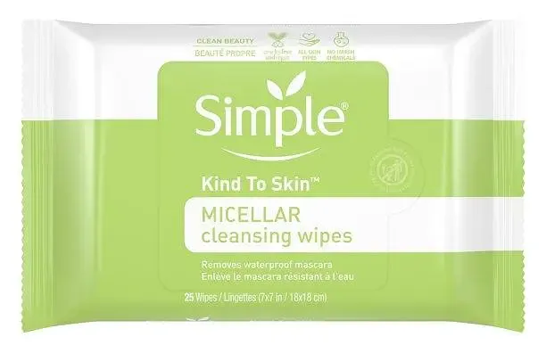 Simple Simple Micellar Makeup Remover Wipes