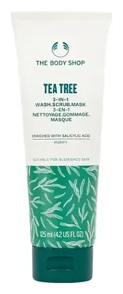 The Body Shop The Body Shop Tea Tree 3 in 1 Wash Scrub Mask
