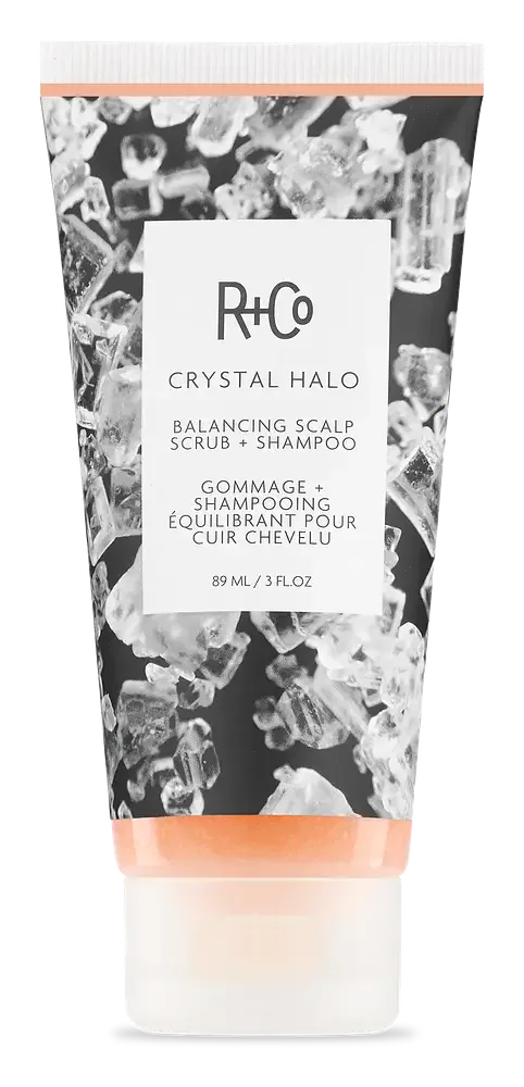 R & Co Crystal Halo Balancing Scalp Scrub + Shampoo