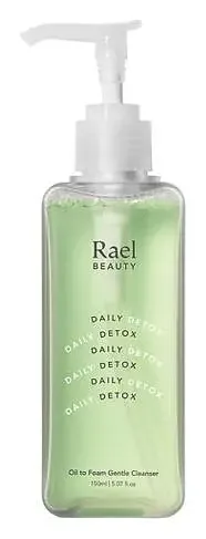 Rael Daily Detox Oil to Foam Gentle Cleanser
