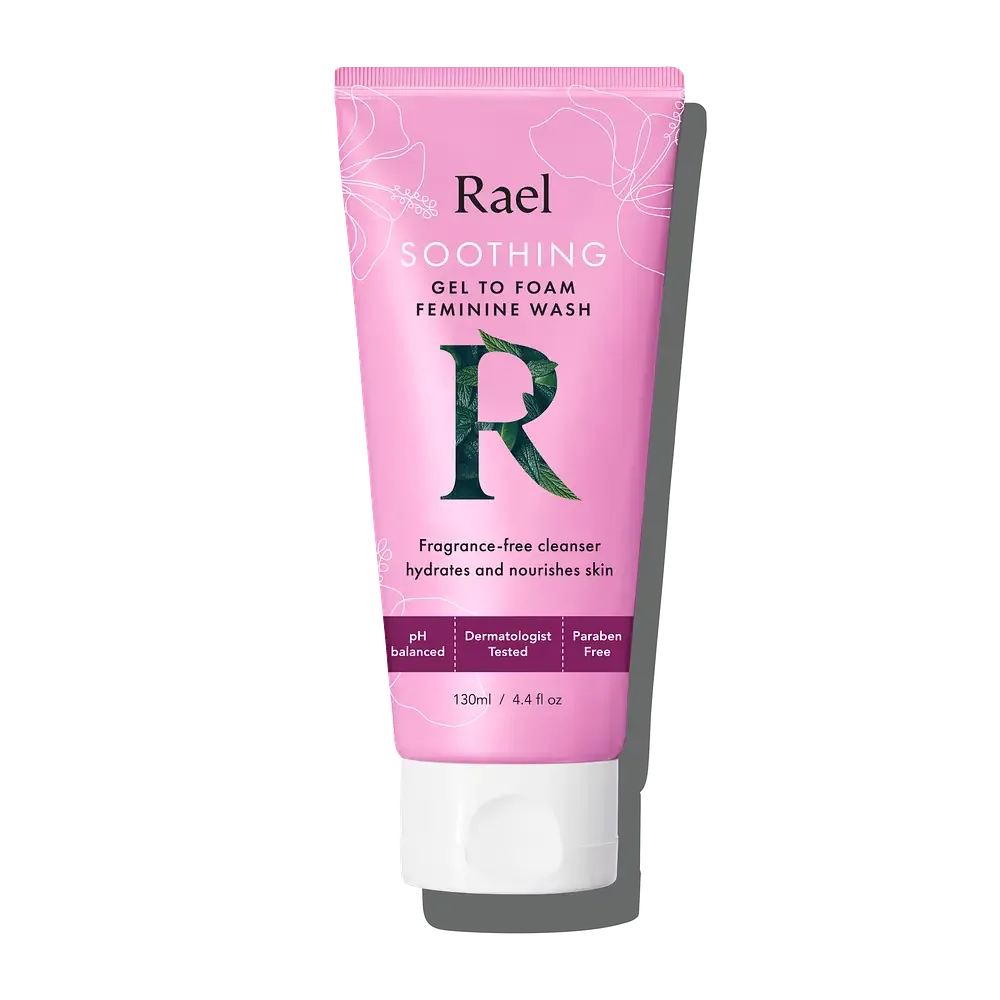 Rael Soothing Gel To Foam Feminine Wash