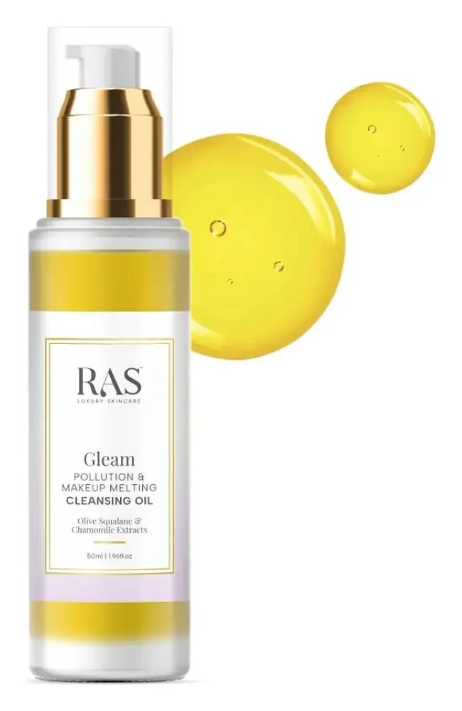 RAS Luxury Oils Gleam Pollution And Makeup Melting Cleansing Oil