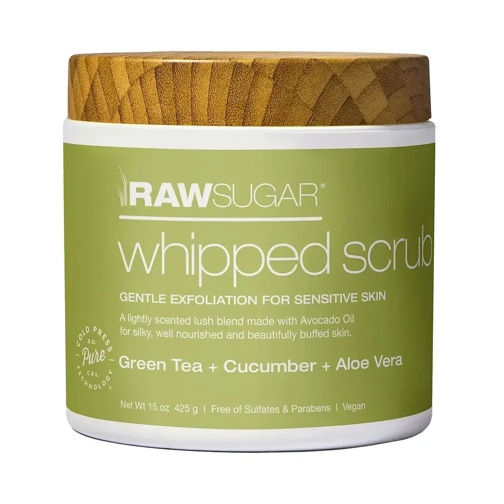 Raw Sugar Whipped Scrub For Sensitive Skin