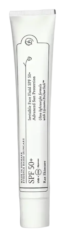 Raz Skincare Invisible Face Fluid SPF 50+