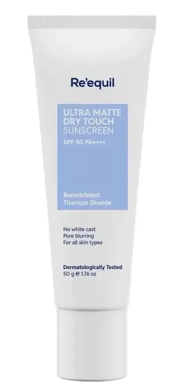 Re’equil Ultra Matte Dry Touch Sunscreen SPF 50