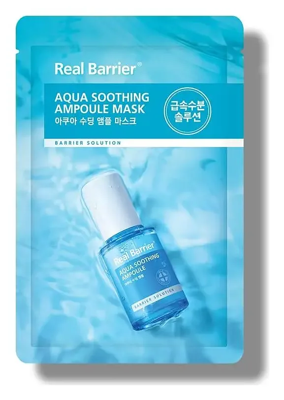 Real Barrier Aqua Soothing Ampoule Mask