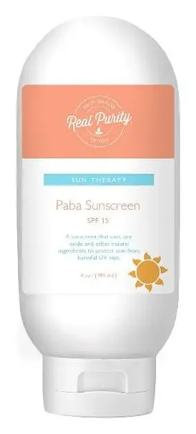 Real Purity Paba Sunscreen SPF 15