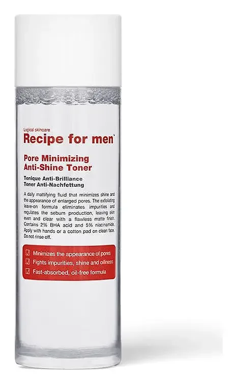Recipe For men Pore Minimizing Anti-Shine Toner