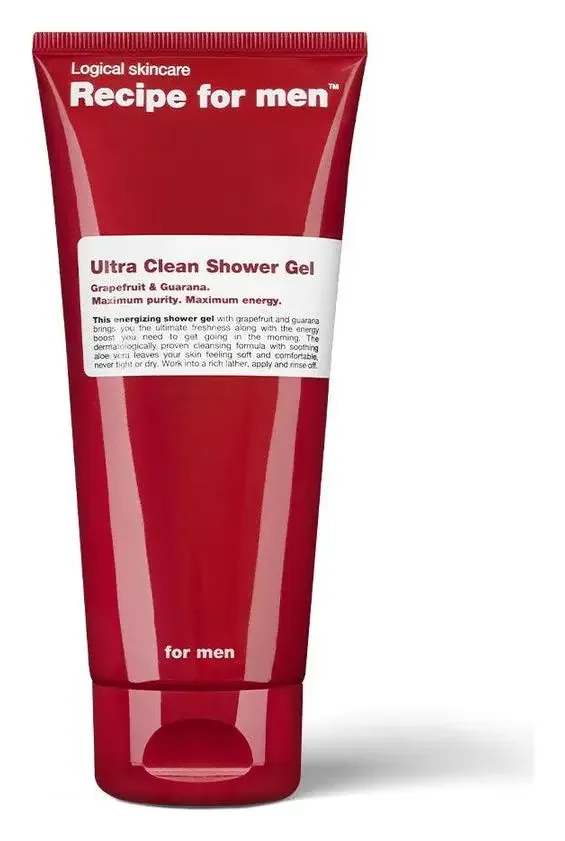 Recipe For men Ultra Clean Shower Gel