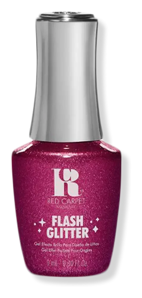 Red Carpet Manicure Flash Glitter Special Effect Gel Polish