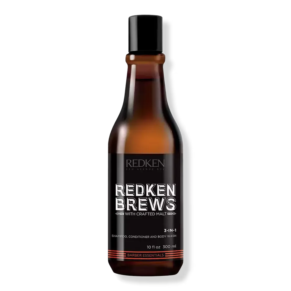 REDKEN Brews 3-In-1 Shampoo, Conditioner And Body Wash
