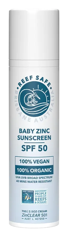 Reef Safe Baby Zinc Sunscreen SPF50